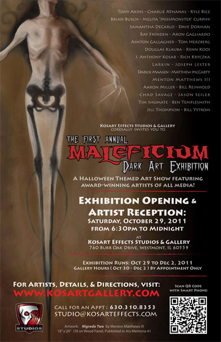 Maleficium Dark Art Exhibition