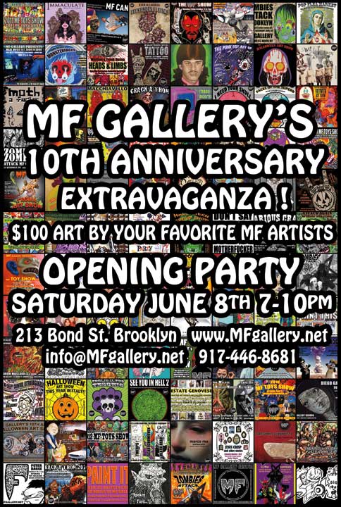 MF Gallery 10th Anniversary Show
