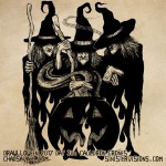 The Pumpkin King Art Print – Shop Sinister: Dark Art & Creations by Chad  Savage